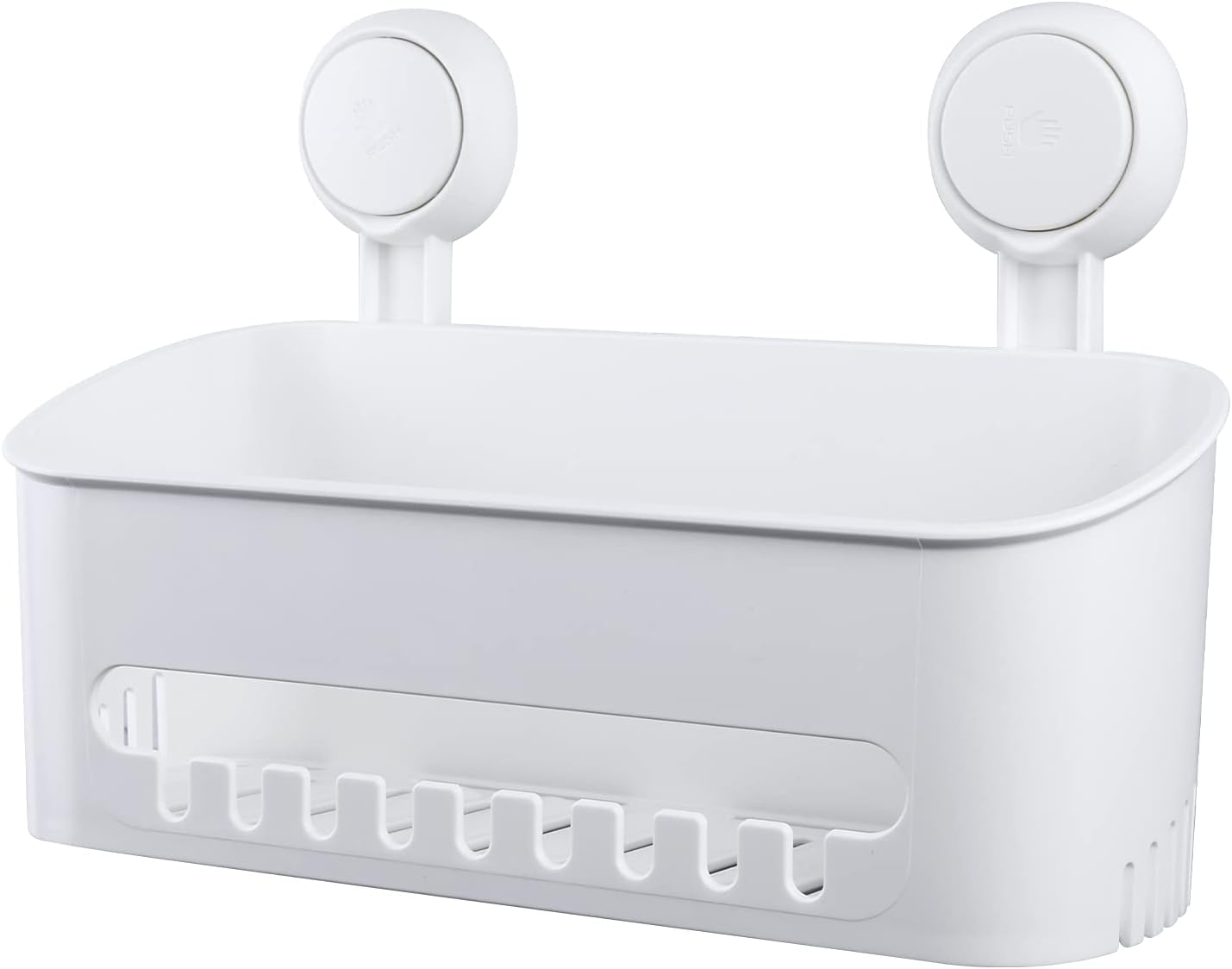 Uchwyt na przyssawkę bez wiercenia, wielokrotnego użytku plastikowy uchwyt prysznicowy, odpowiedni do łazienki, kuchni i salonu