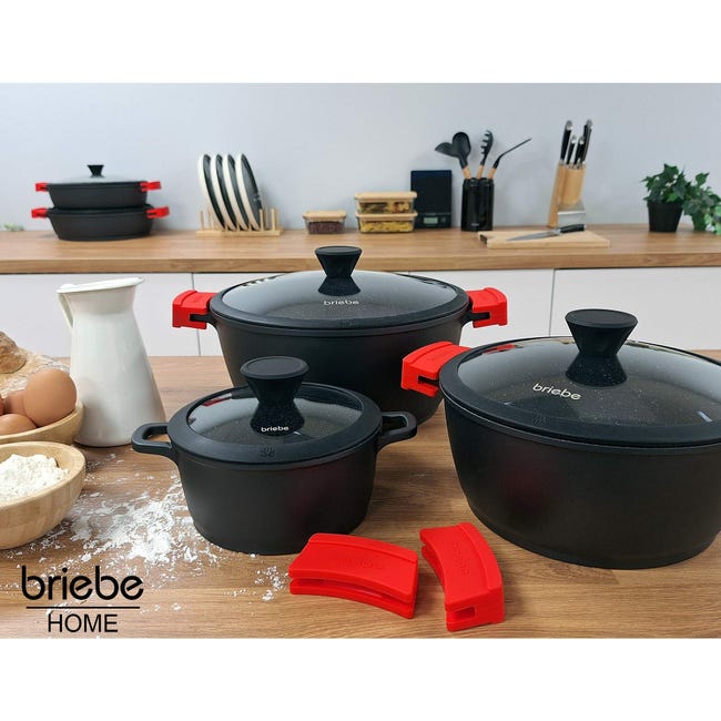 IBILI Casseruola Con Beccuccio E Coperchio Vetro - Alluminio Antiaderente 12 Cm, Adatta Induzione, 0.7L - Foto 10