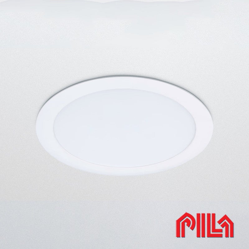 Downlight LED embutido no teto, 225 mm de diâmetro e 3,5 cm de altura, 20 W, 4000K, não regulável, 2000 lúmens, CRI80, IP20, 20.000 h - 3