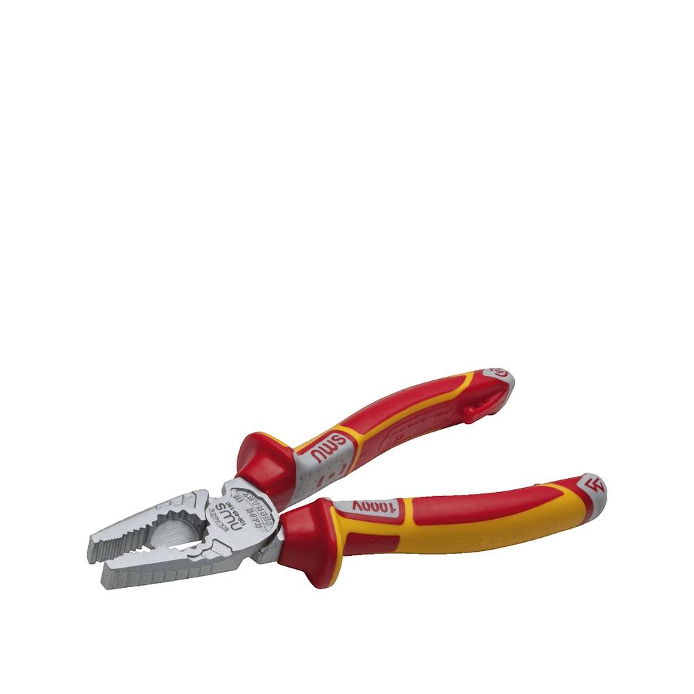 Szczypce wielofunkcyjne NWS Max Serie 49 VDE 205 mm stal kuta i ergonomiczna rękojeść