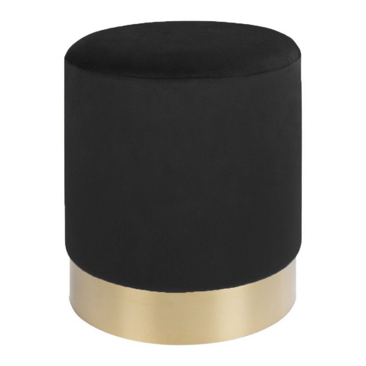 Pufa Gamby, Aksamit, Czarny, Seven Design