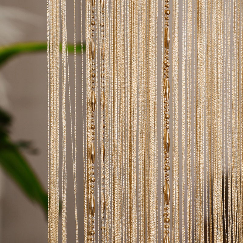 Rideau anti-mouches - Rideau de porte - 100 x 200 cm - Rideau à perles - Rideau anti-mouches pour portes - 3