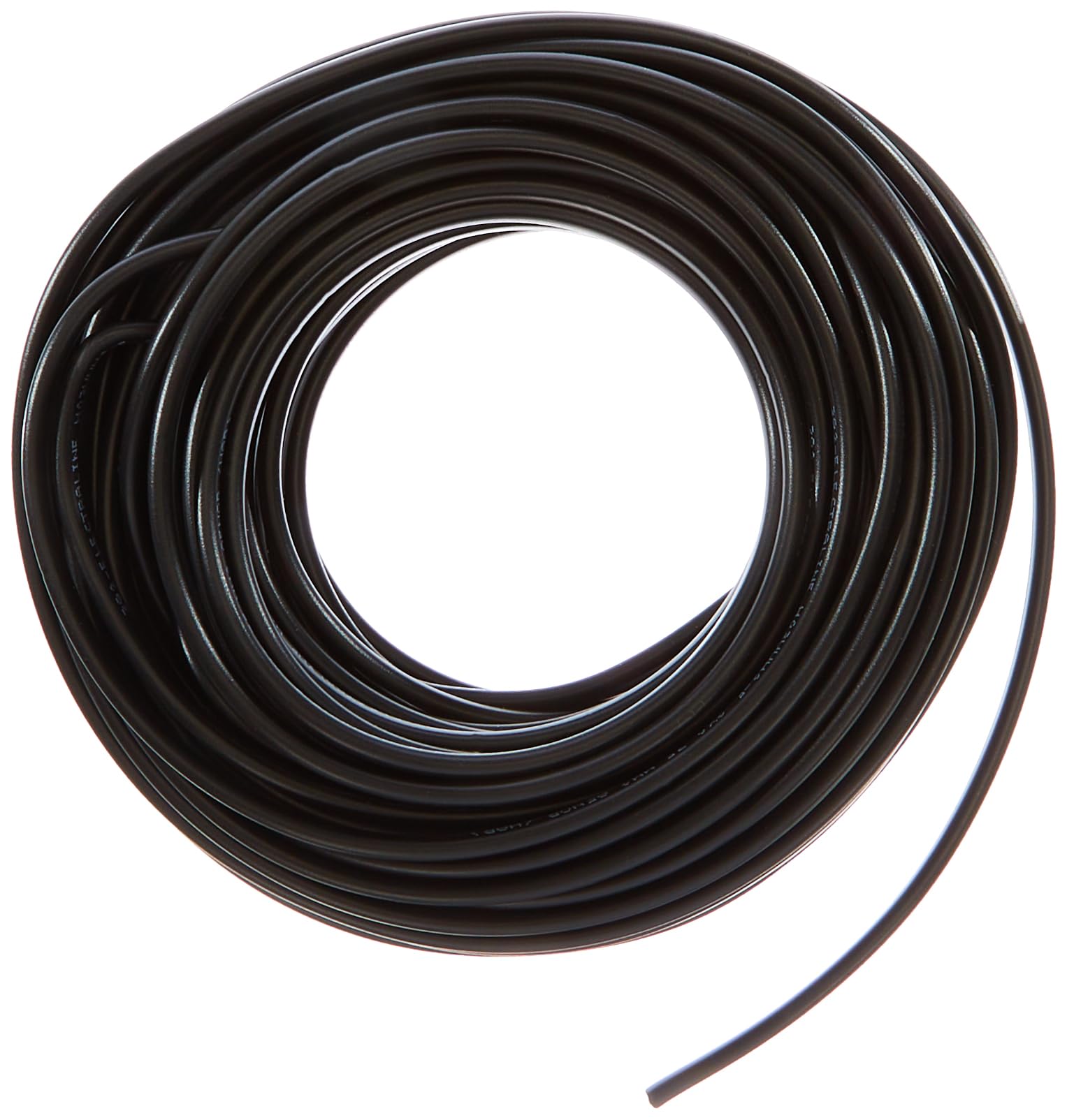Electraline 10921 – Couronne De Câble H03 VVH2-F 2x0,75 Mm² 10 Mètres Noir – Câble Souple Pour Petits Appareils