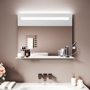 Miroir LED Barcelone Sur Mesure – L'illumination Pour Ta Salle De Bain !
