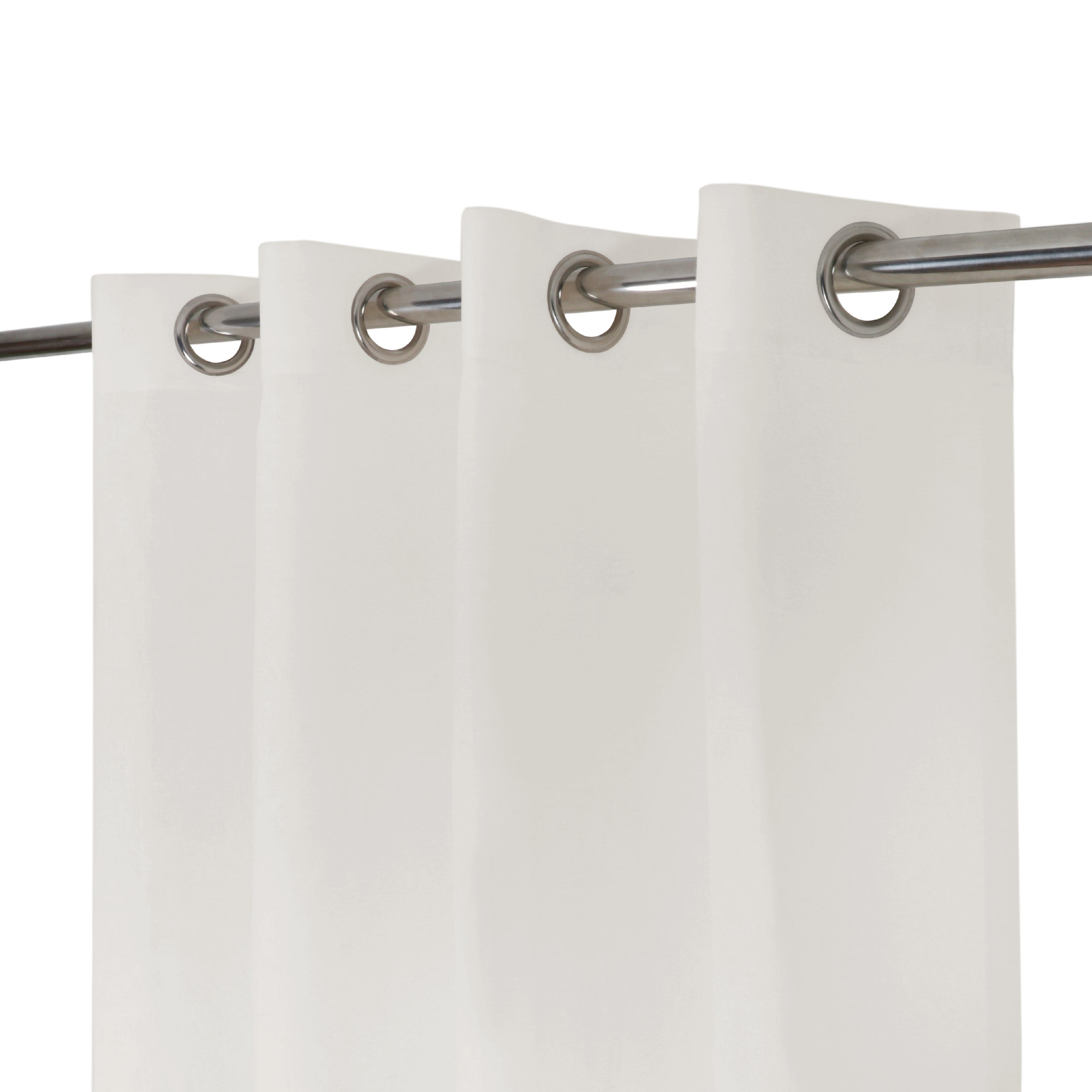 Tenda filtrante ELARA - L.140 x H.280 cm - Cotone / Lino - Beige chiaro - 5