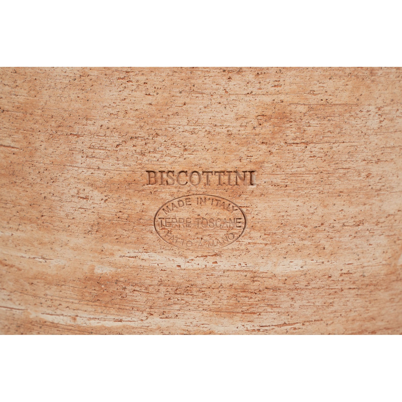 BISCOTTINI Petite jarre Pot terre cuite Toscane 16x20cm - Petits pots décoratifs pour jardin - Cache-pot pour plantes d'intérieur - 5