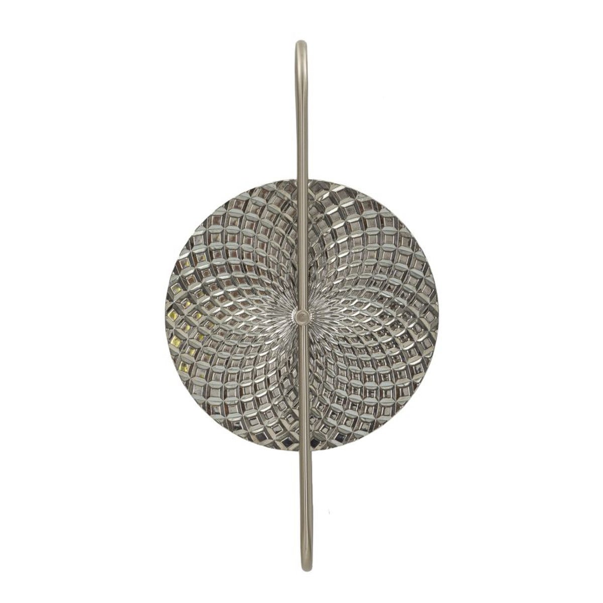 Lampa ścienna Tivat, Metal, Srebrny, Seven Design