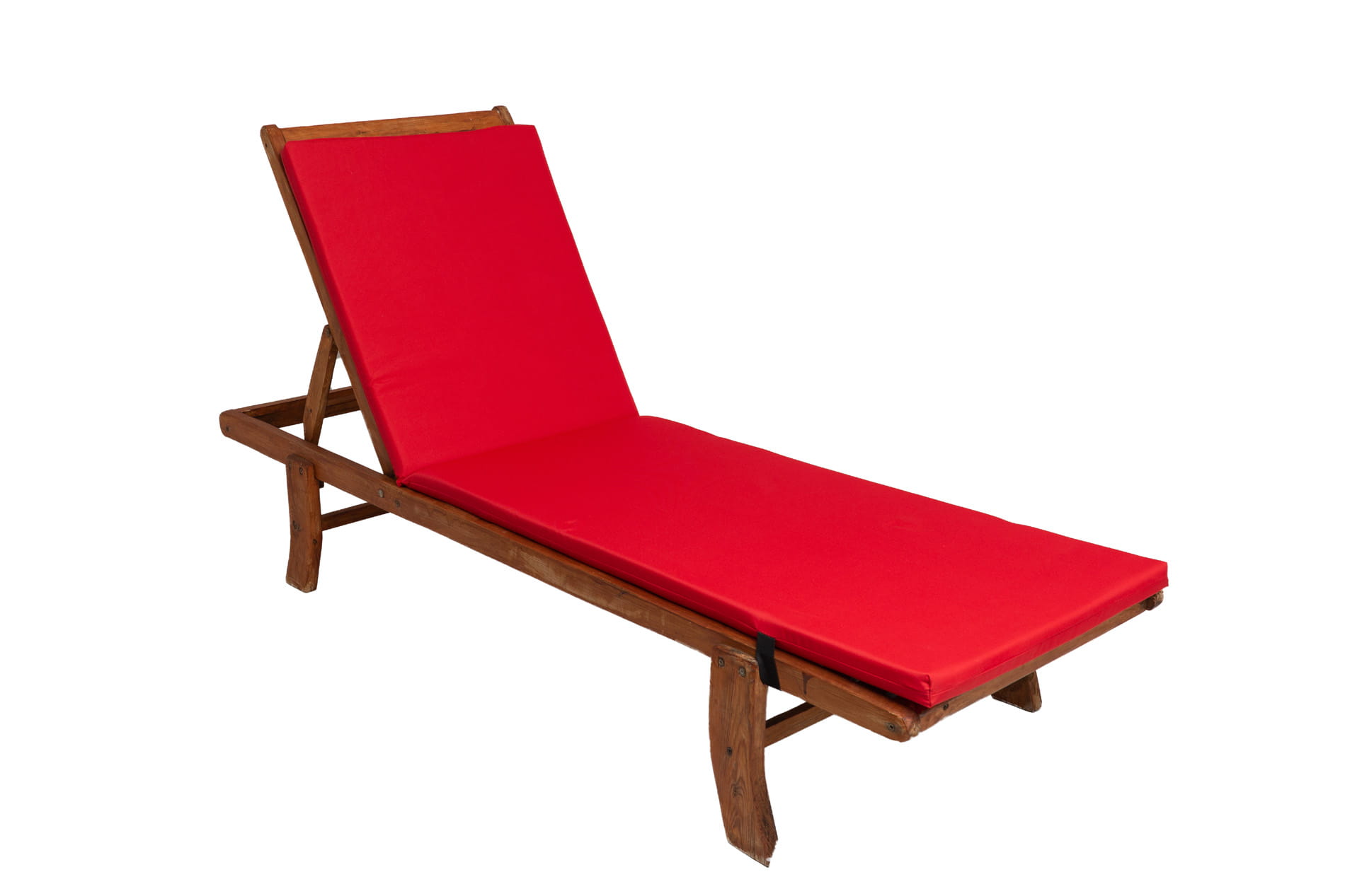 Poduszka ogrodowa na leżak 190x60x4 cm poduszka na leżak jaipur czerwona poduszka ogrodowa na krzesło ogrodowe