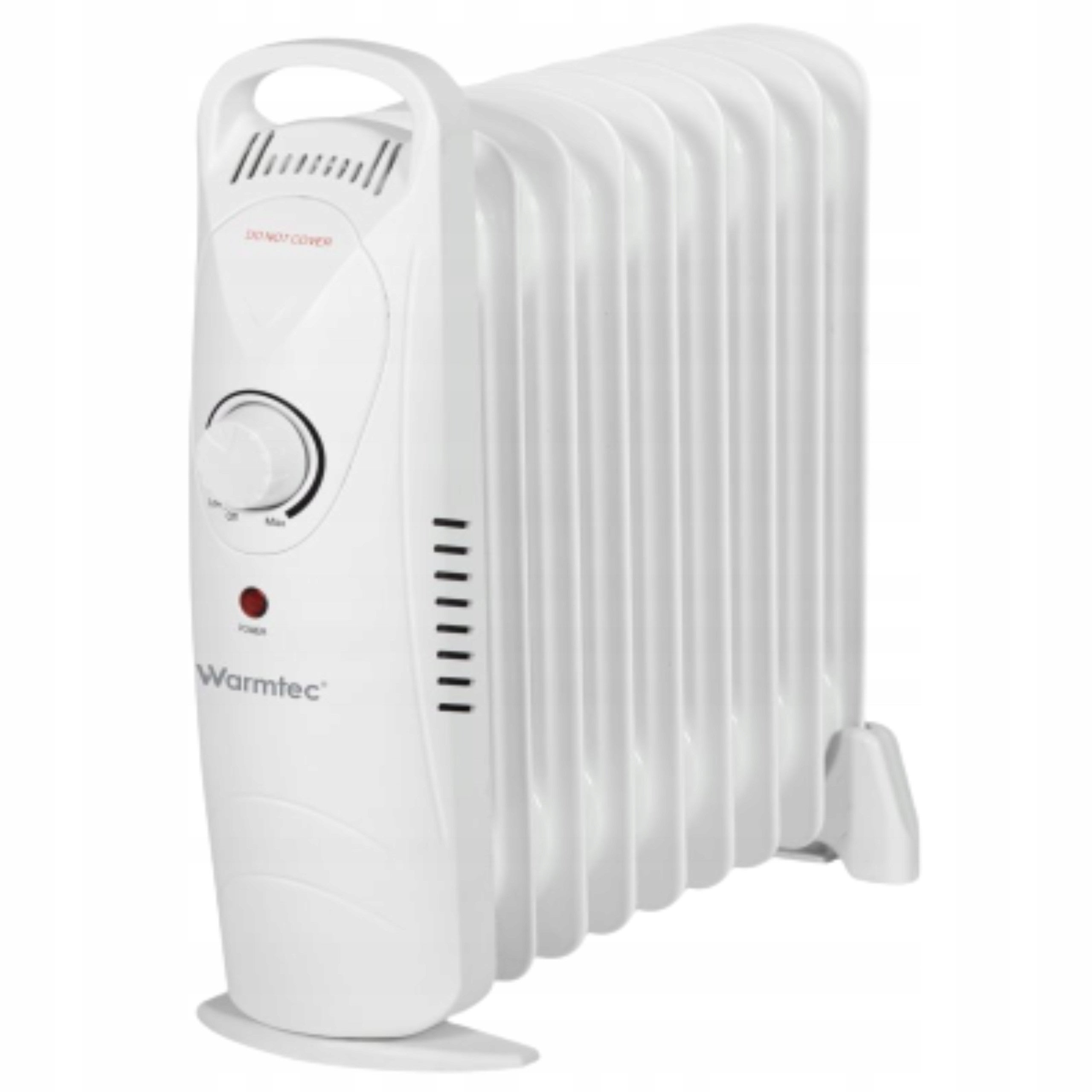 Grzejnik elektryczny olejowy 800W IPX0 biały Warmtec GOH-08M