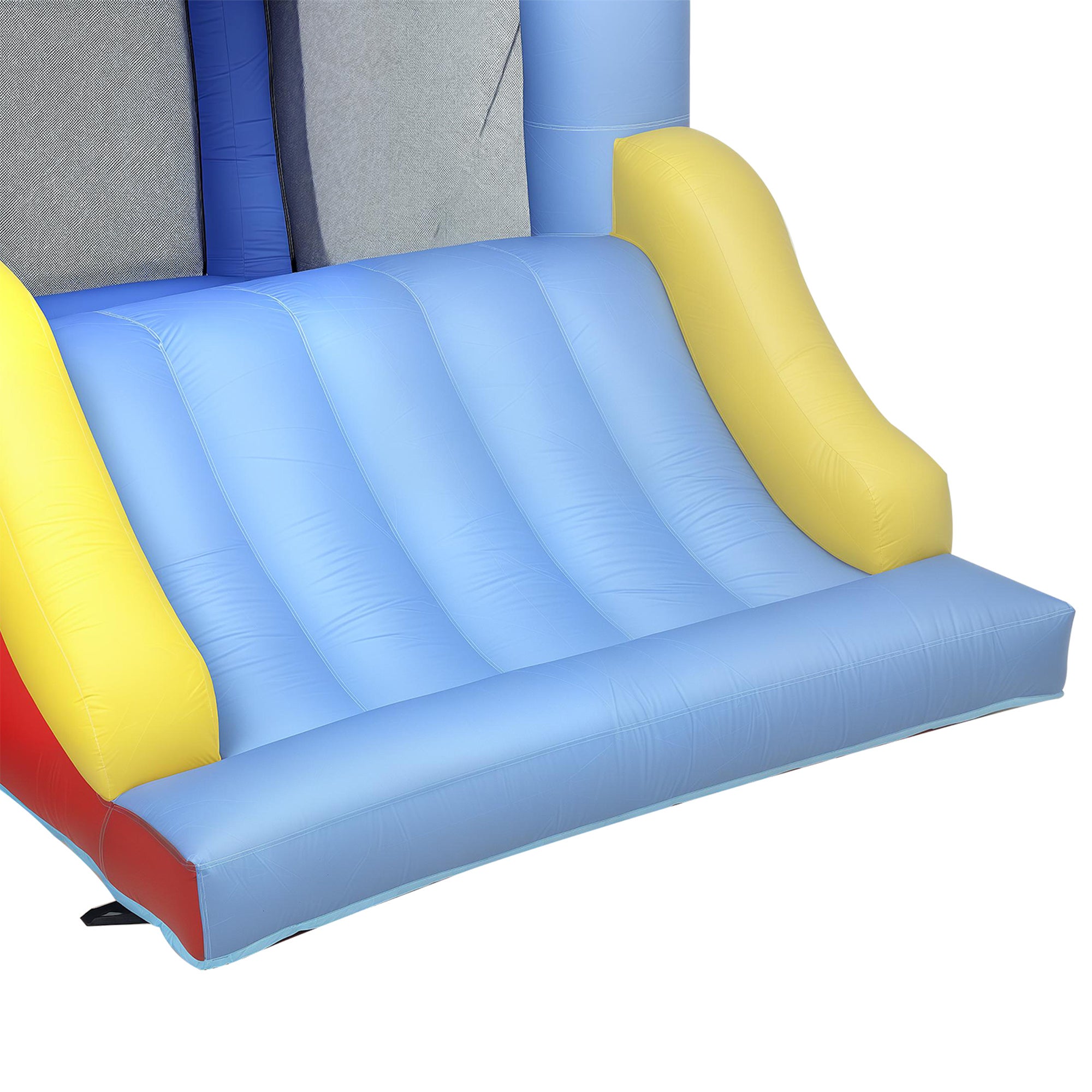 Castelo Insuflável Crianças AIYAPLAY Tecido Oxford, Poliéster Azul 277x270x215 cm - 5