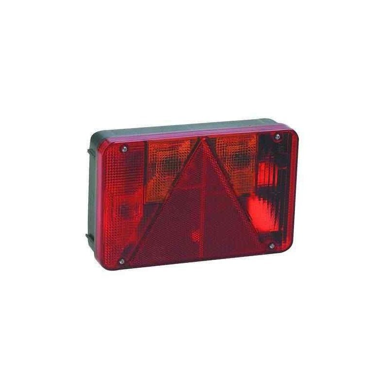 Feu Arrière RADEX 5001F Droit - 5 Fonctions (Stop, Cligno, Veilleuse, Recul, Plaque) - 12V