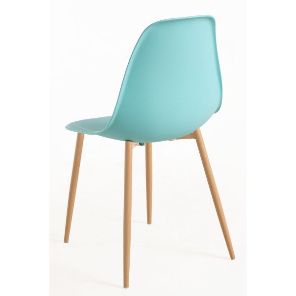 Regalos Miguel - Packs Sillas Comedor - Pack 6 Sillas Mykle - Aguamarina - 8