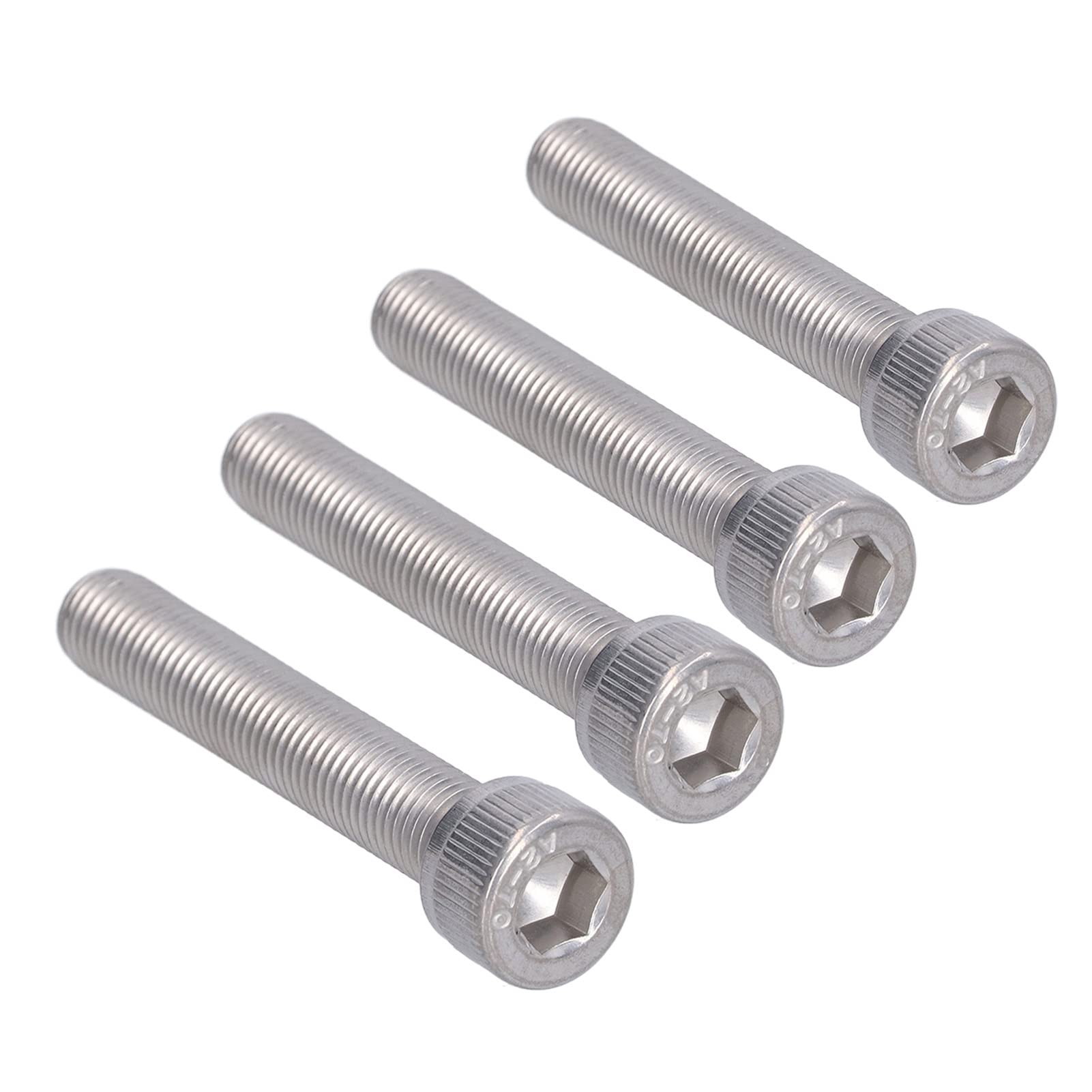 Viti Testa Piatta 10 Bulloni Per Carrozza In Acciaio Inox 18-8