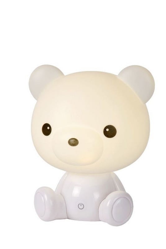 Lampa stołowa LED DODO 3W 2700K 70lm tworzywo sztuczne biała wym:25x21x19cm IP20 Lucide
