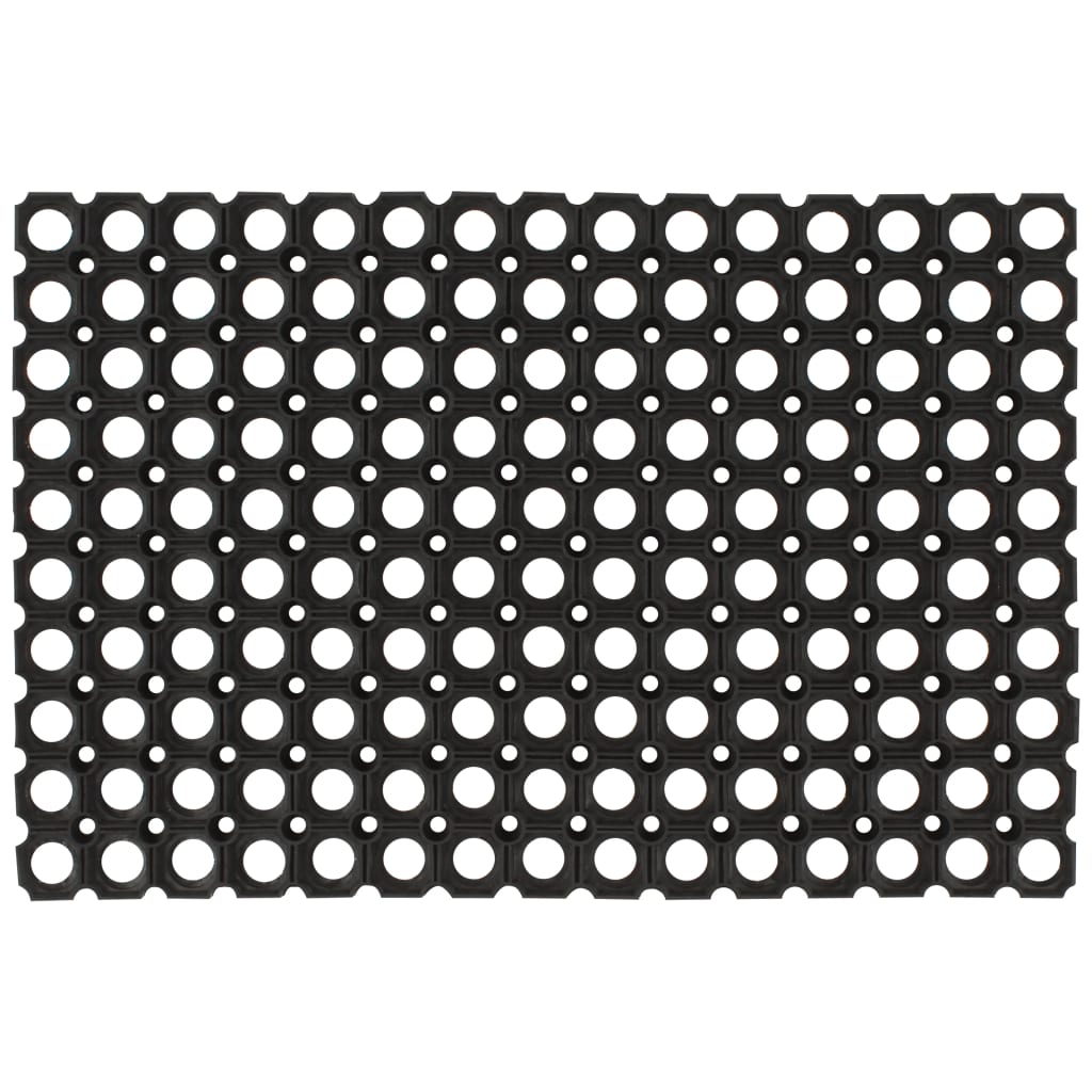 Gumowe maty, wycieraczki, 5 szt., 16 mm, 40x60 cm vidaXL