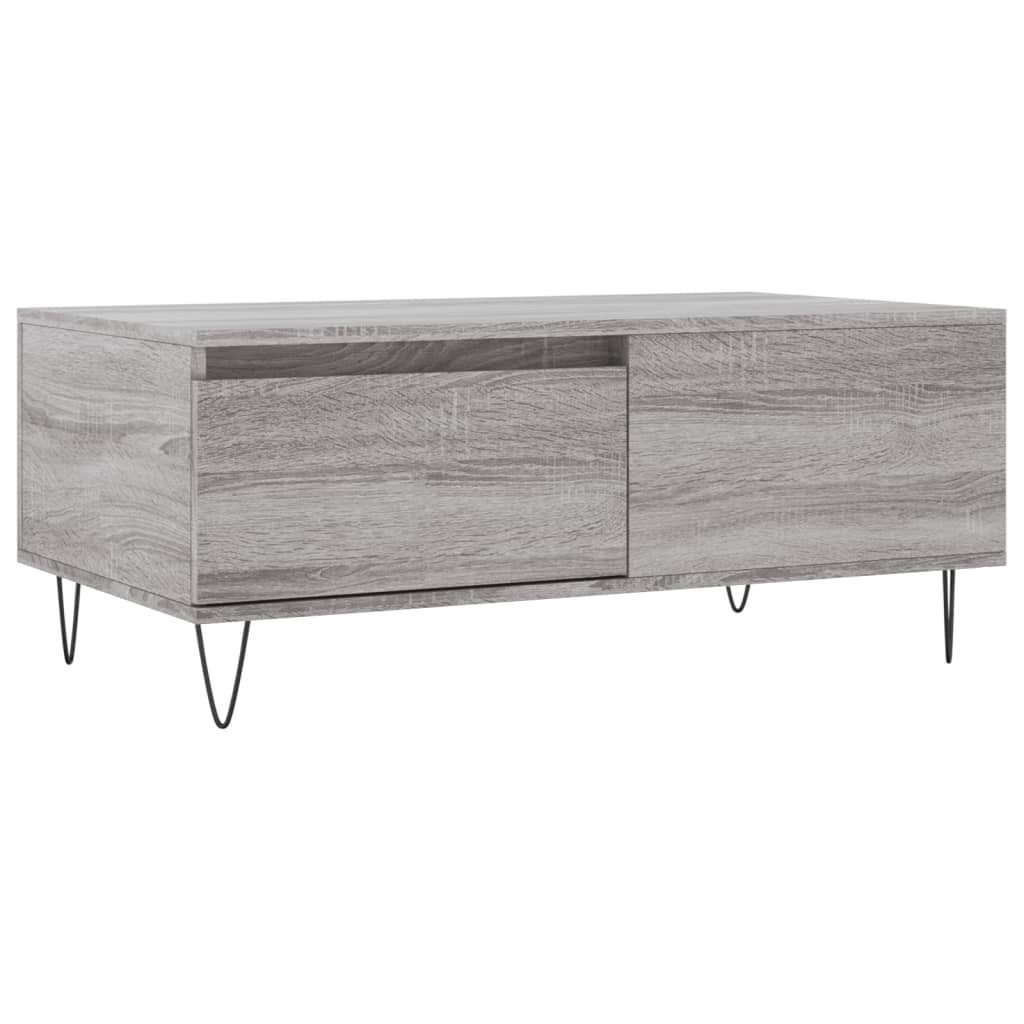 Tavolino da Salotto Rovere Sonoma 80x50x40 cm Legno Multistrato