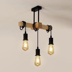 Goeco Plafoniera Industriale, Vintage Lampada Da Soffitto