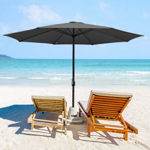 Ombrellone Da Esterno Regolabile 2,3 M – Protezione UV 50+ Per Giardino, Spiaggia E Pesca