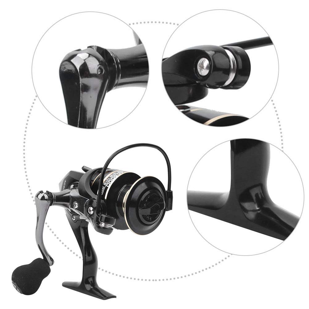 Accessorio per ruota per lancio di esche per pesci di mare a lungo raggio per mulinello da pesca in metallo (AC5000) - 7