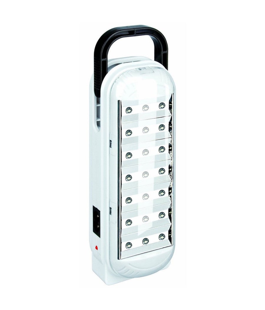 Luce Di Emergenza LED ONSSI 4W 400lm - Batteria Ricaricabile, Bianco Freddo 6000K, Installazione A Incasso O Superficie, IP20
