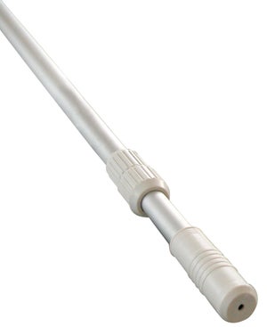 Kibros Scopa Telescopica Testa Di Lupo 5,50m Con 2 Spazzole Ø180mm – Setole Morbide E Dure