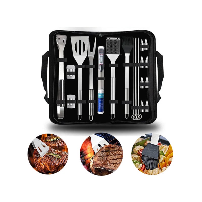narzędzi do grillowania termometr szczotka do czyszczenia szpilka do kukurydzy solniczka widelec do grilla łopatka odpowiednie grillowania kempingu