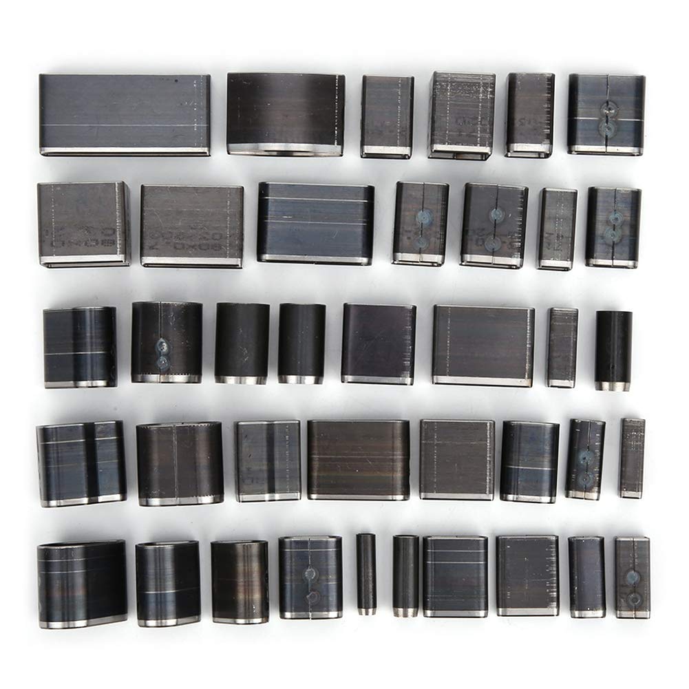 Swpeet 14 Pièces 14 En 1 Kit De Poinçonnage Creux Pour Cuir, Outils De Poinçonnage, Ensemble De Poinçons Pour Joints D'étanchéité, Kit D'outils De Poinçonnage Avec étui De Rangement Pour Plastique