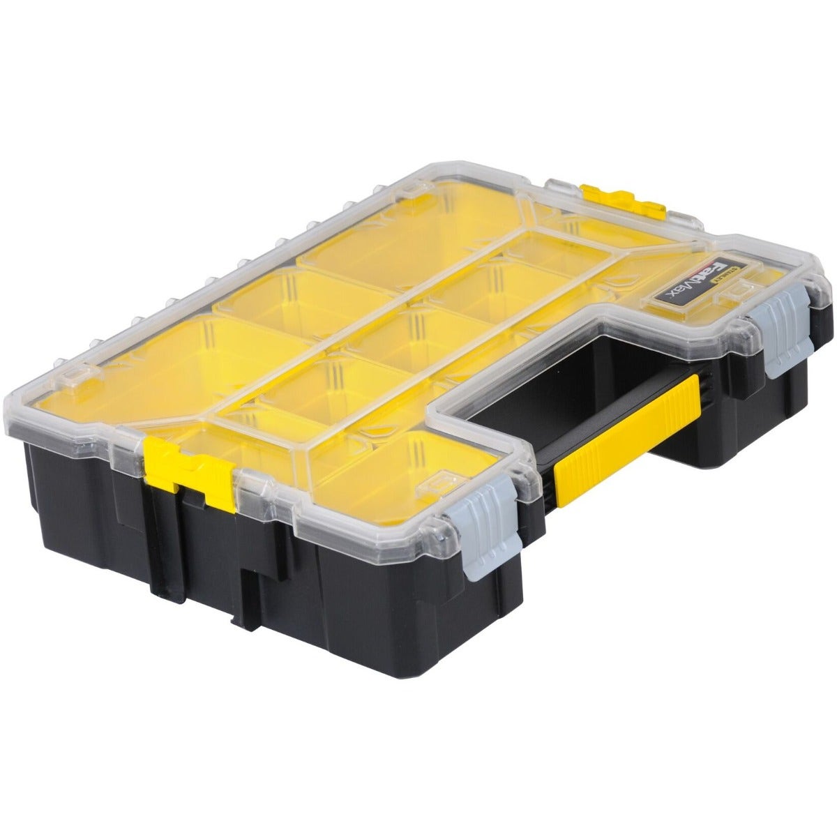 Stanley 1-97-518 boite à outils Boîte pour petites pièces Plastique Noir, Transparent, Jaune - 7