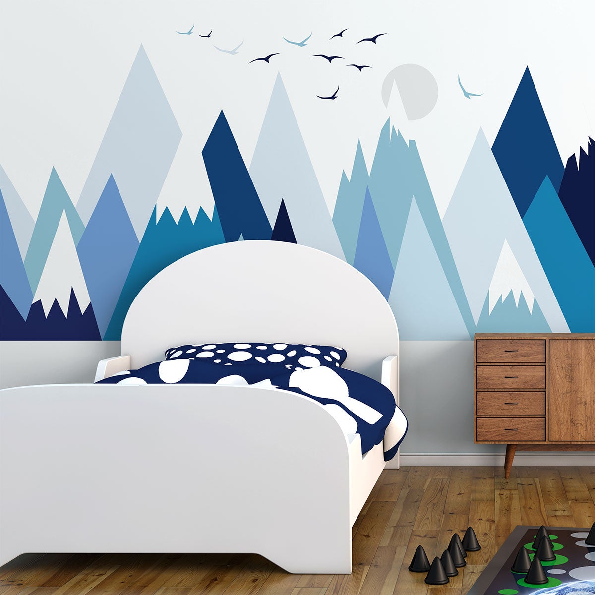 Adesivo bambino di montagna scandinavo suka - Sticker adesivo - adesivi murali - 50x75cm - 6