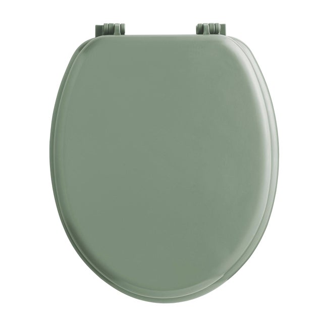 Siège de toilette MDF, 44,5 x 37 cm, SAUGE, Douceur d'intérieur
