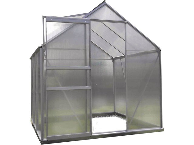 Serre de jardin en polycarbonate 46 + Base - 2,28 M²