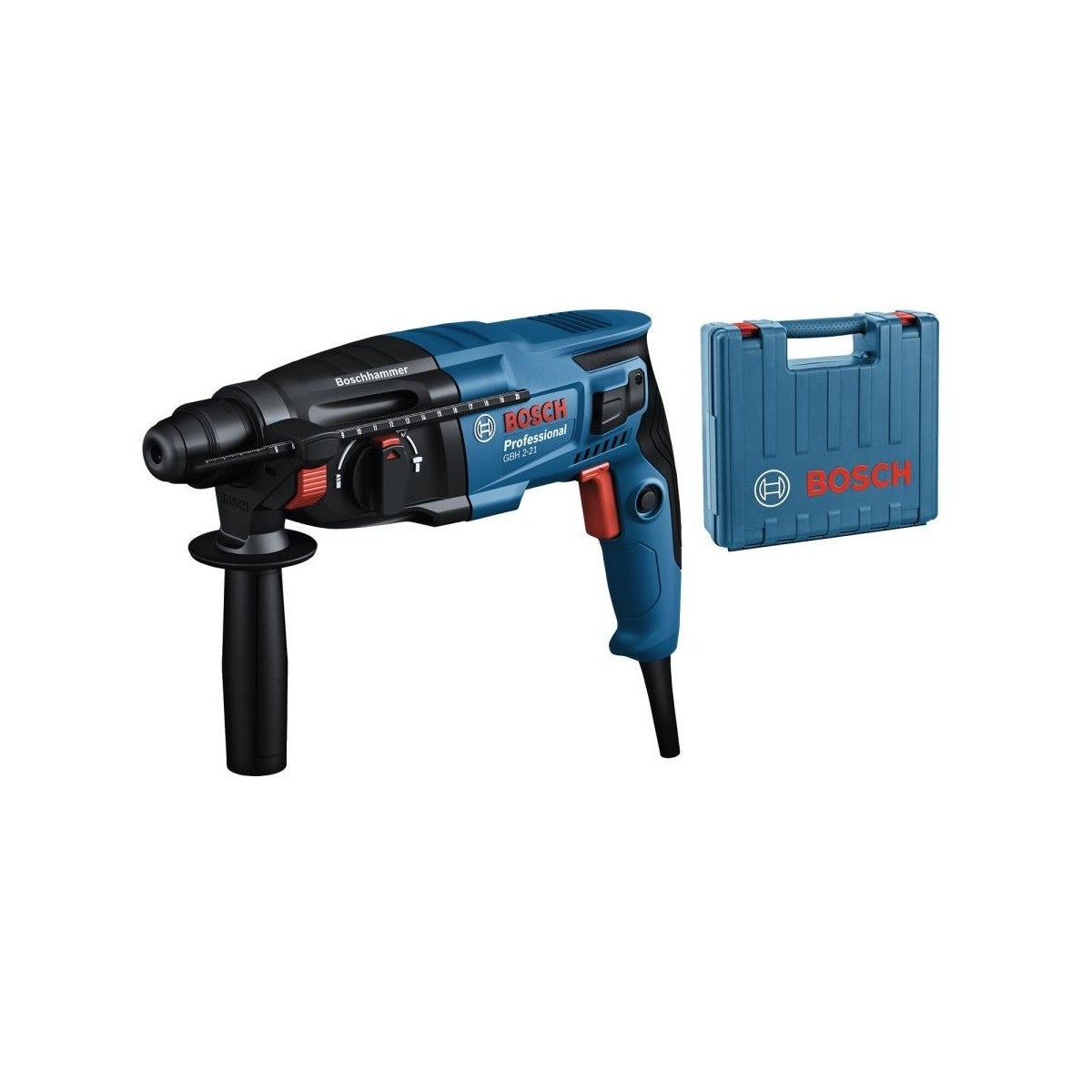 Młot udarowy Bosch GBH 2-21 Professional kompaktowy 720W 2 J - 8