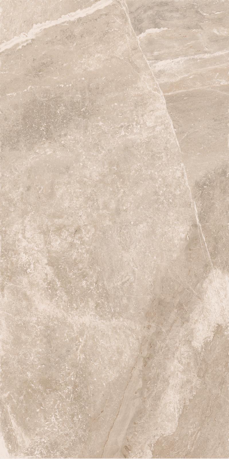 Carrelage sol/mur effet mabre beige ANTIQUE BEIGE Mat int/ext l.120 x L.60 cm CERALUX - 2
