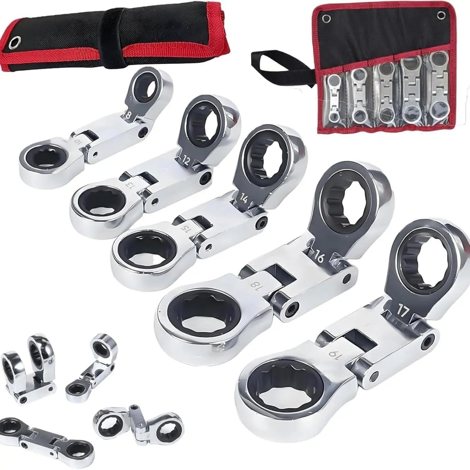 Assortiment De 5 Clés à Robinet Réglables – Pour Machines Métriques M3 à M8, Sans Marque