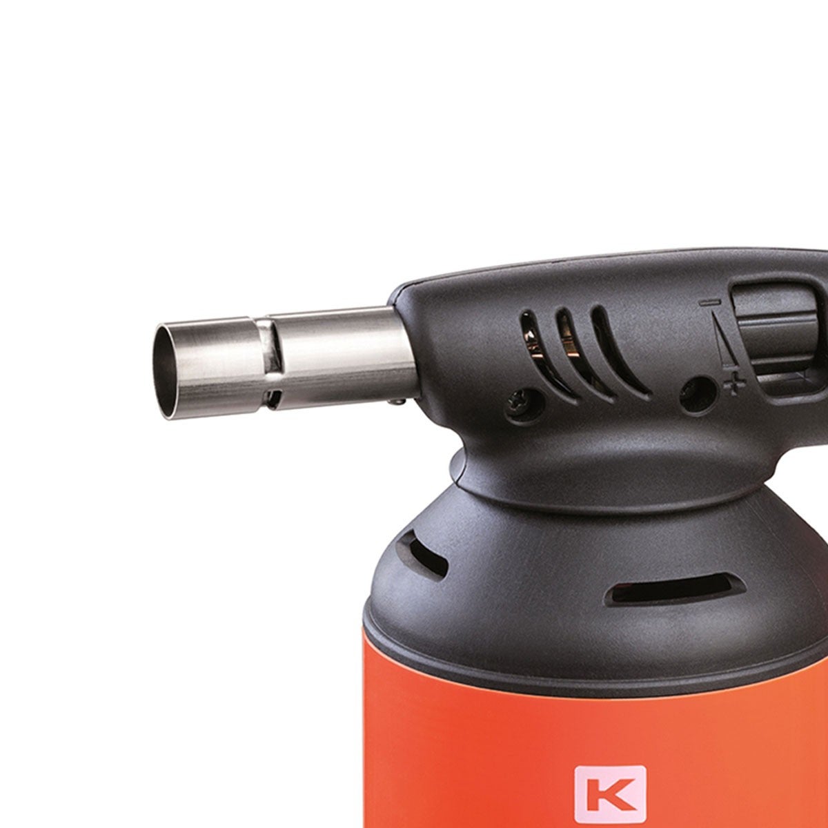 Lampada A Gas INTEC 1300W Con Accensione Piezo, 1200°C Per Cartuccia 190g, + 4 Cartucce Butano Incluse