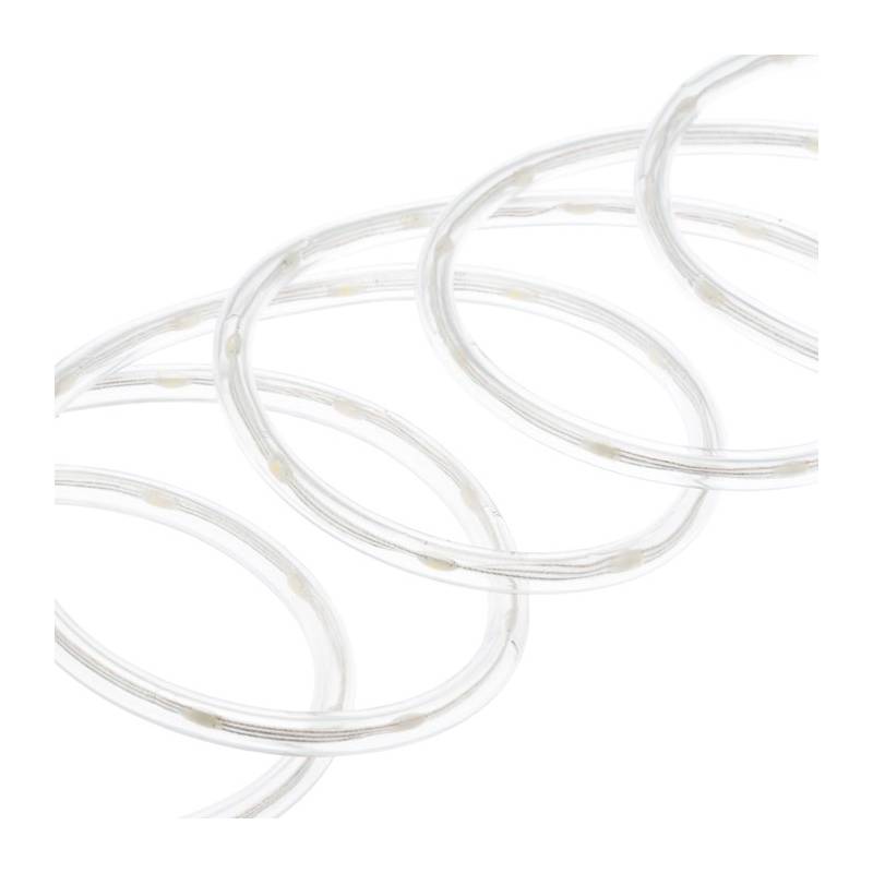 Tube lumineux 10m 8 jeux de lumière 200 LED blanc chaud 360° haute luminosité Lotti - 4
