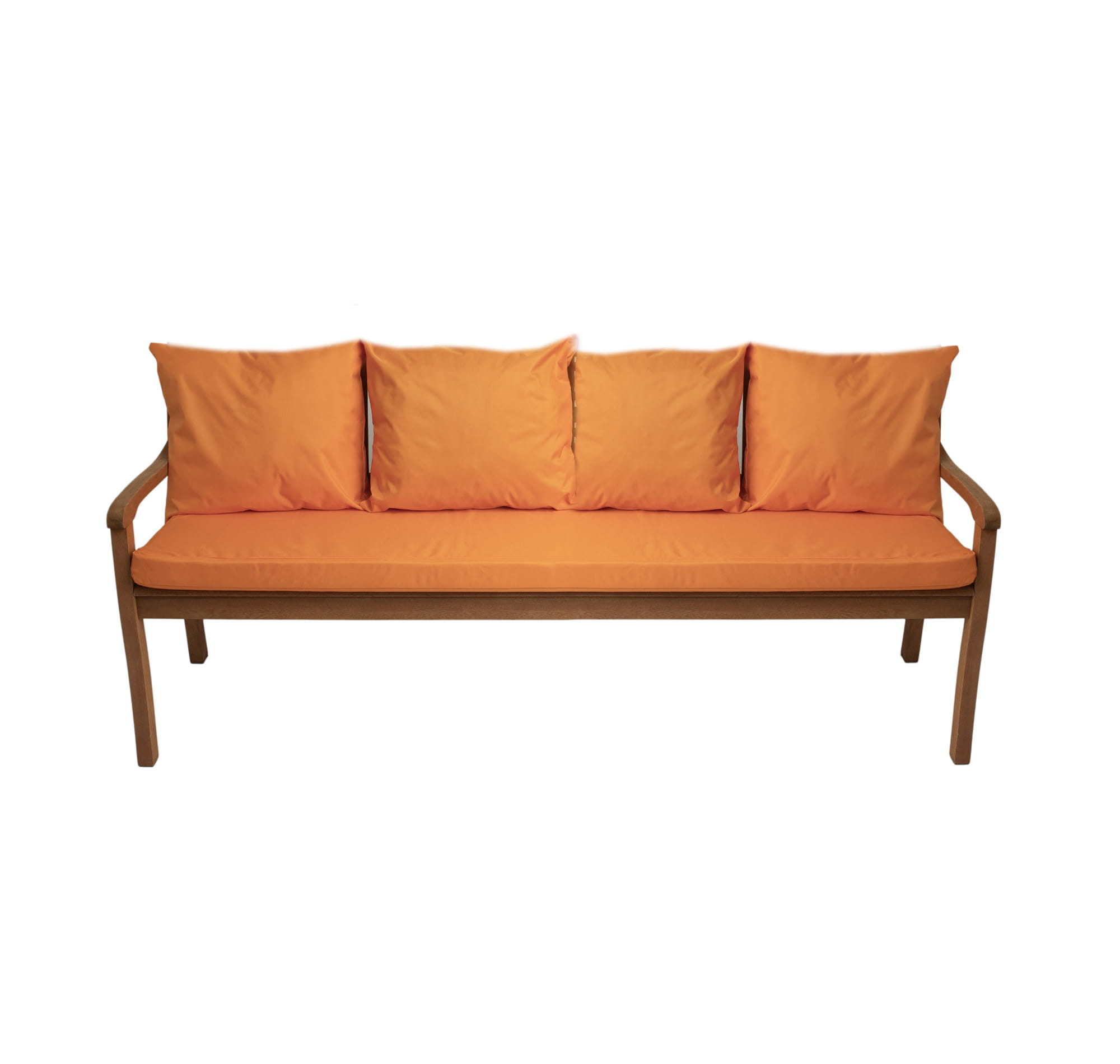 Cojín de banco 170x50/4x50x56cm, cojín de exterior, cojines para columpio de jardín de 3 plazas naranja, cojín de asiento, cojín de respaldo