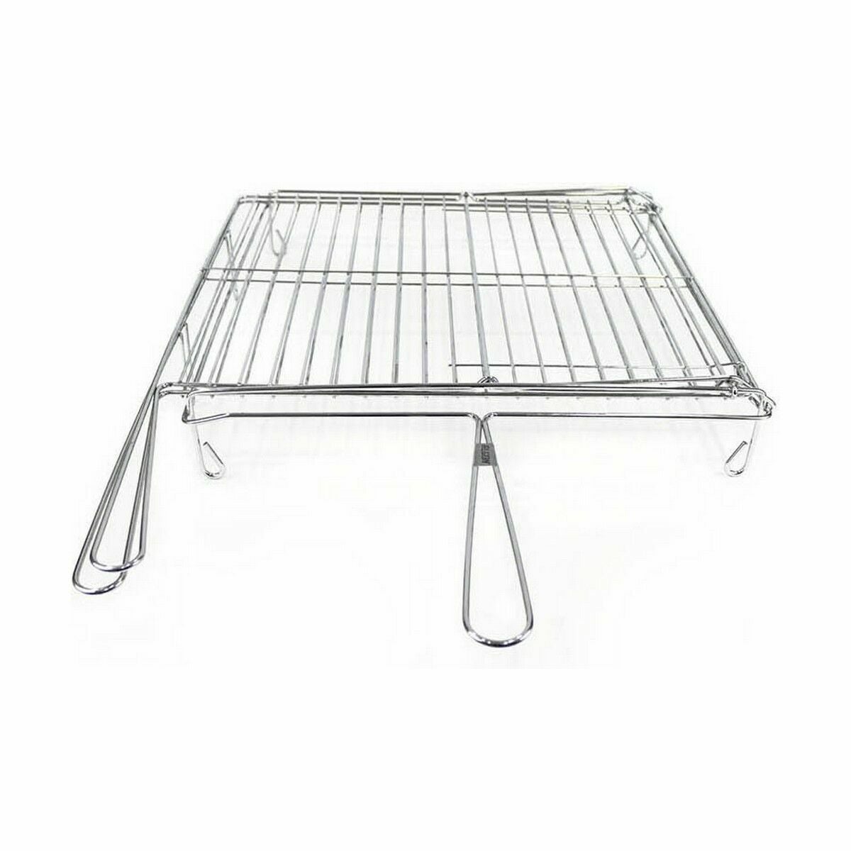 Parrilla algon cromado giratorio 45 x 50 x 9 cm leroy merlin