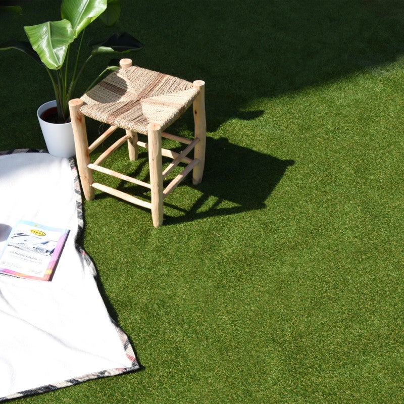 Grama Artificial Bahamas de 45 mm | Rolo 2x20 m | Tapete de Grama Sintética Realista | Ideal para Jardins e Terraços - 5