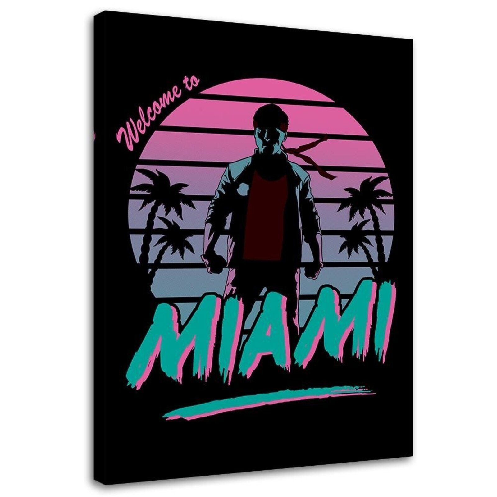 Tableau Kung Fury Welcome To Miami 40 X 60 Cm Leroy Merlin tableau-kung-fury-welcome-to-miami-40-x-60-cm-leroy-merlin