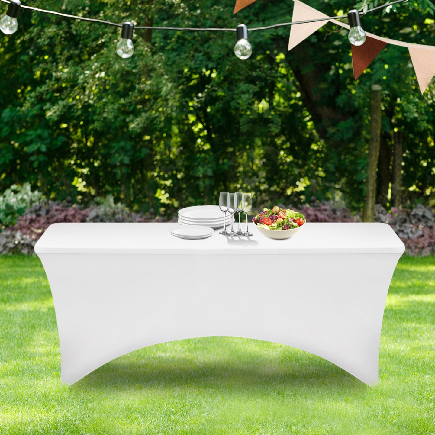 Housse De Protection Table De Jardin TRAHOO - 190x125x80cm - Imperméable Et Anti-Poussière - 8