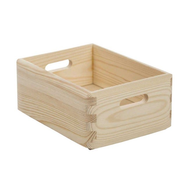 Bafnsiji Boîte de Rangement en Bois, Plateau de Compartiment en Bois, Panier de Rangement à 10 Bafnsiji Boîte de Rangement en Bois, Plateau de Compartiment en Bois, Panier de Rangement à 10