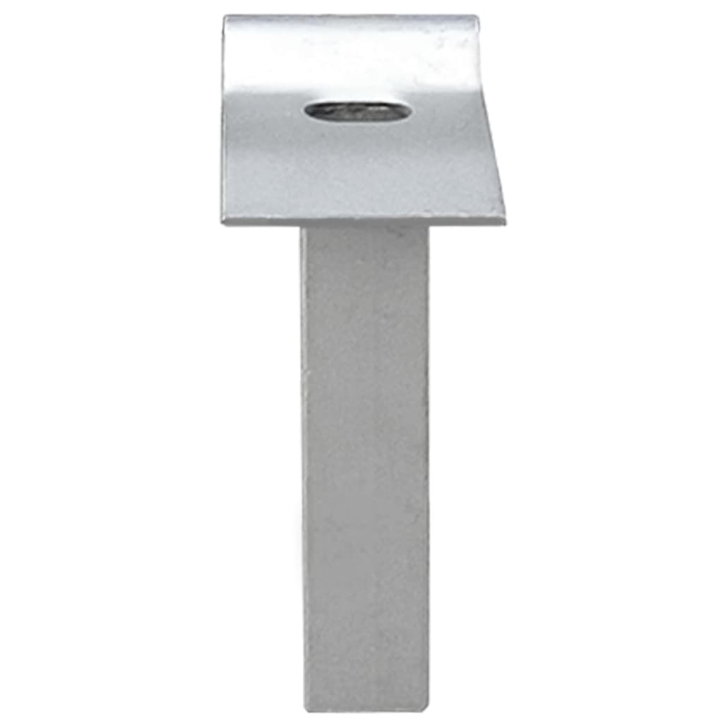 Portail en maille de jardin Acier galvanisé 400x175 Gris 2 - 5