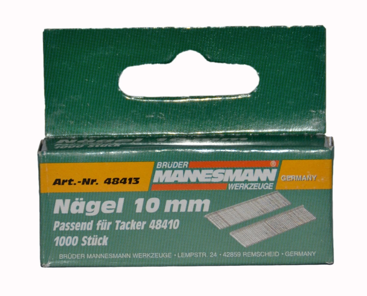 Rezerve cuie Mannesmann 48413, 10 mm, 1000 bucati 1000buc