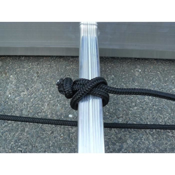 Echelle Aluminium SEMI-PRO ESCALUX V16035 coulissante à corde 2x19 / L9M88 - 3