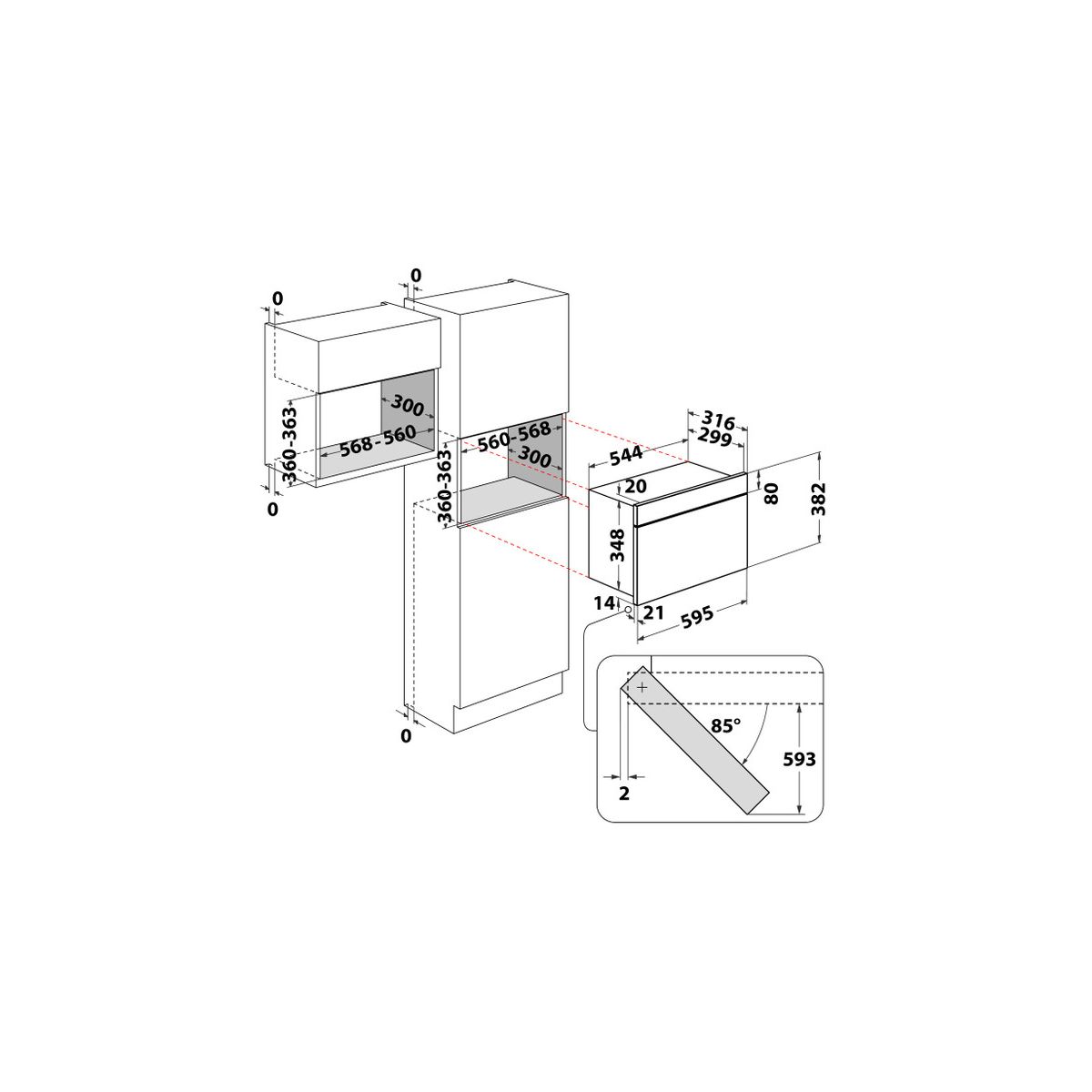Micro ondes encastrable WHIRLPOOL MBNA990B - 7