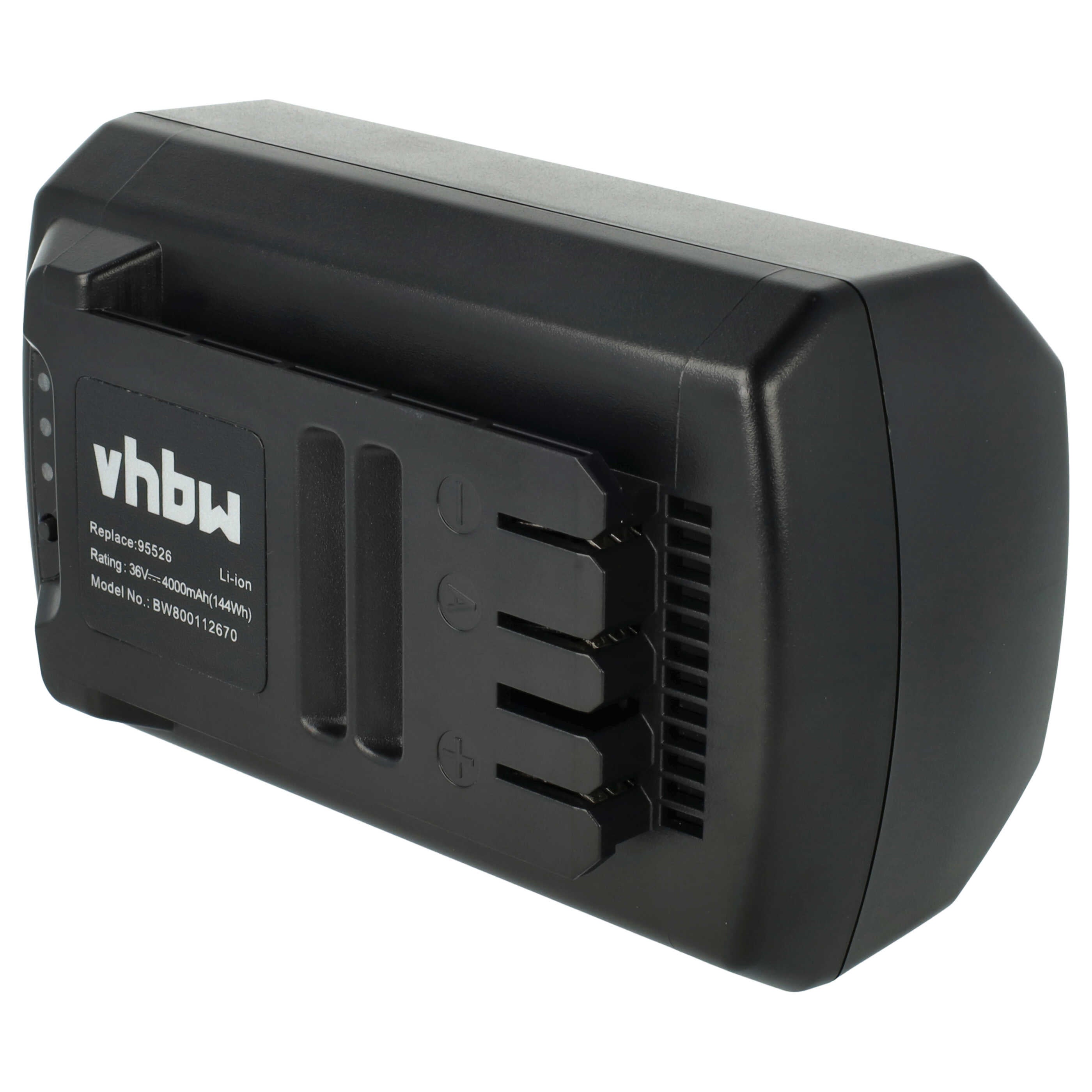 vhbw Batterie compatible avec Güde tondeuse à gazon 430/36 Li-Ion (95655) outil électrique (4000 mAh, Li-ion, 36 V) - 6
