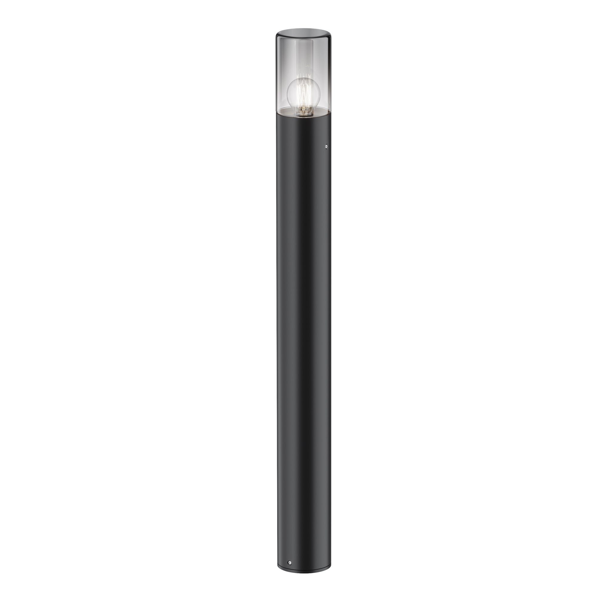 Lampa ogrodowa stojąca Amas grafitowa 1xE27x60W IP54 wym: 80 x 8 x 8 cm aluminium Maytoni