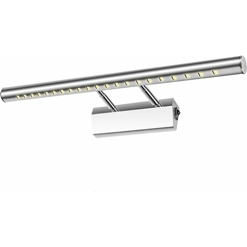 Oświetlenie lustra łazienkowego LED, lampa stołowa 5W, wodoszczelna IP44, nadmuchiwana, dekoracyjna, meble łazienkowe, 40 cm (biała)
