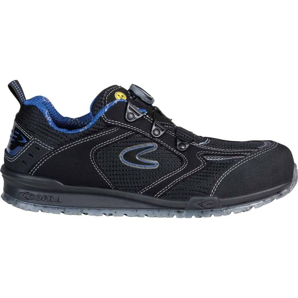 Chaussures COFRA FASTER ESD S1 PS FO SR Noir 42 | Leroy Merlin